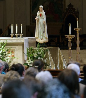 Catholic Sentinel photos by Jon DeBellis
A capacity crowd filled St. Mary Cathedral for the consecration Mass.